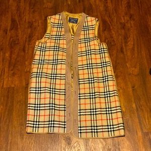 Burberry Wool Vest/Coat Lining
